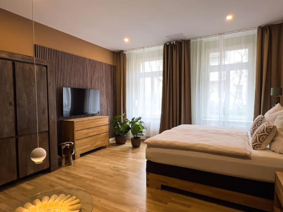 Exklusives Apartment Zoo Leipzig Eksteriør bilde