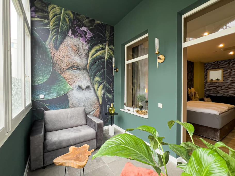 Exklusives Apartment Zoo Leipzig Eksteriør bilde